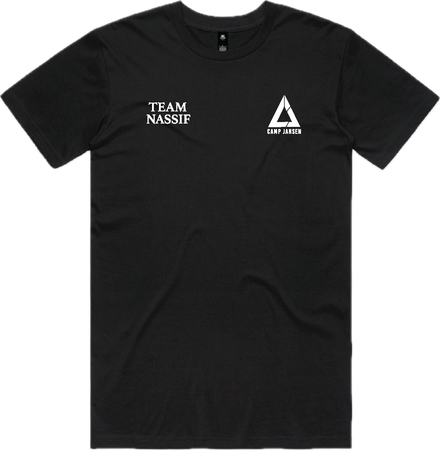 BLACK TEAM NASSIF DONT MISS TEE