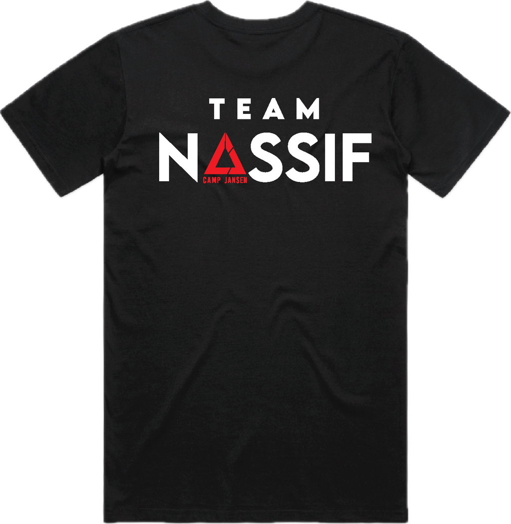 BLACK TEAM NASSIF TEE