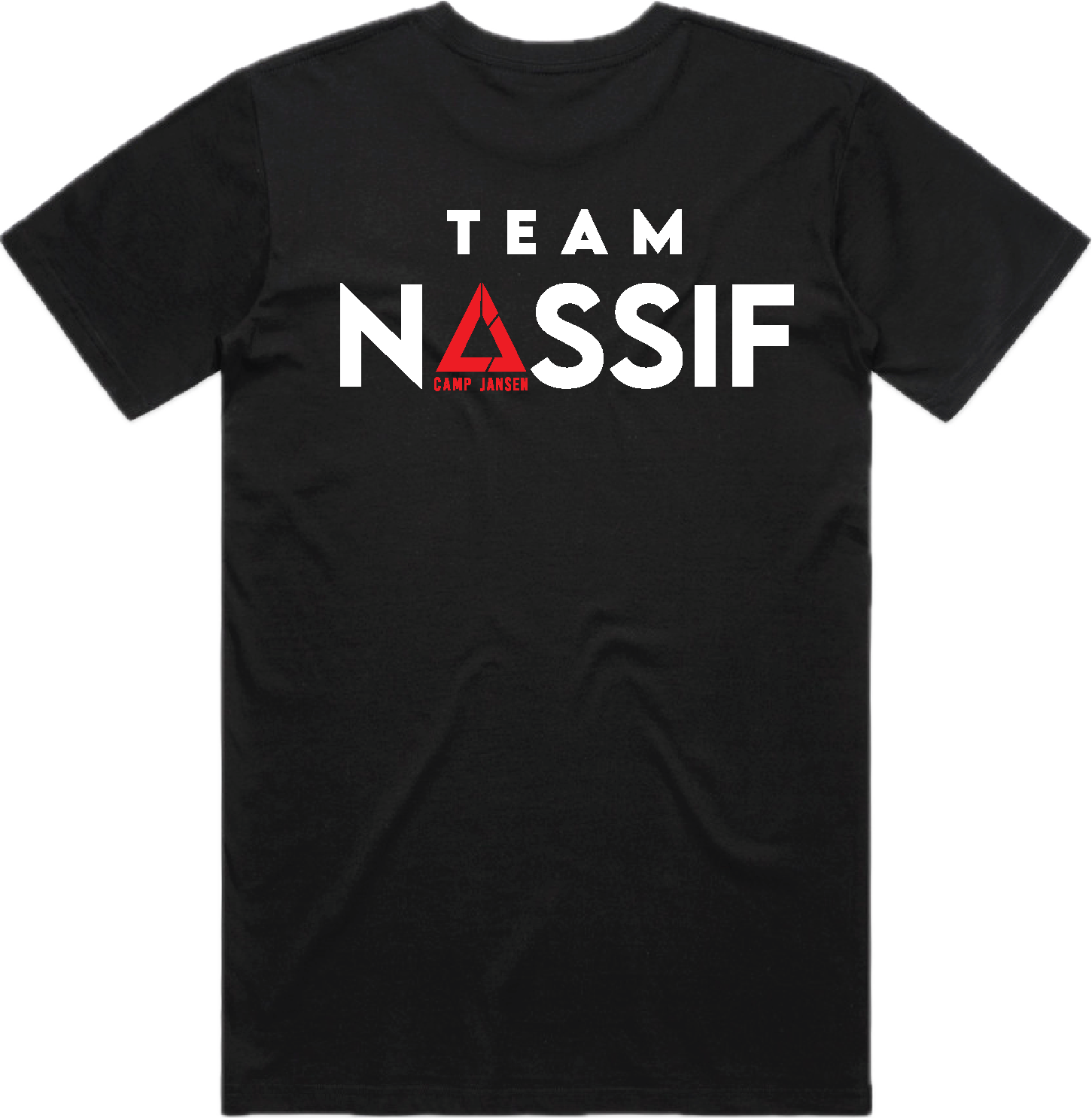 BLACK TEAM NASSIF TEE