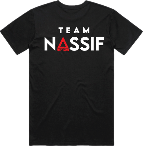 BLACK TEAM NASSIF TEE