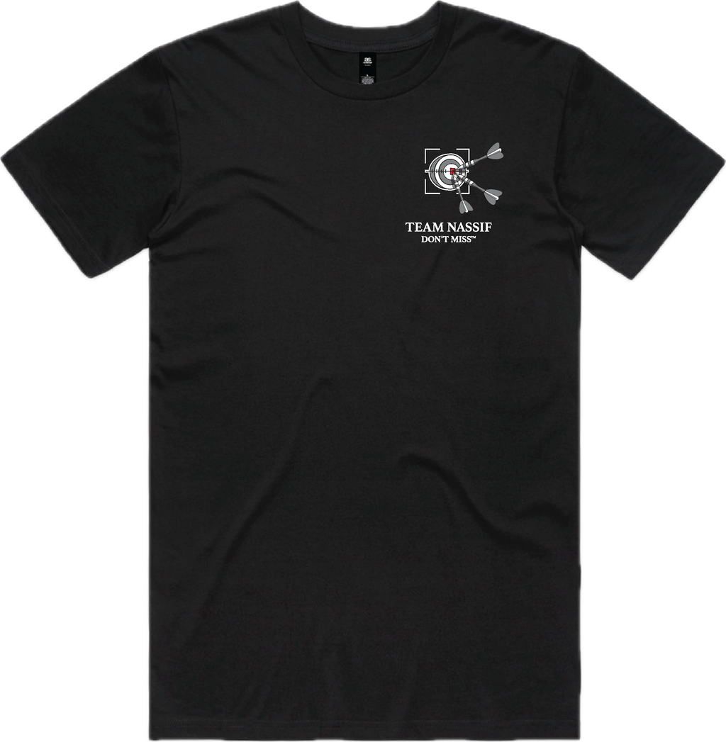 BLACK TEAM NASSIF TEE