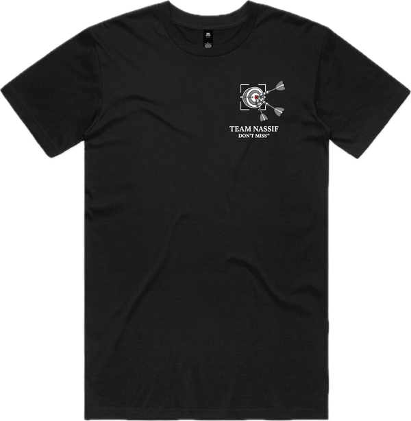 BLACK TEAM NASSIF TEE