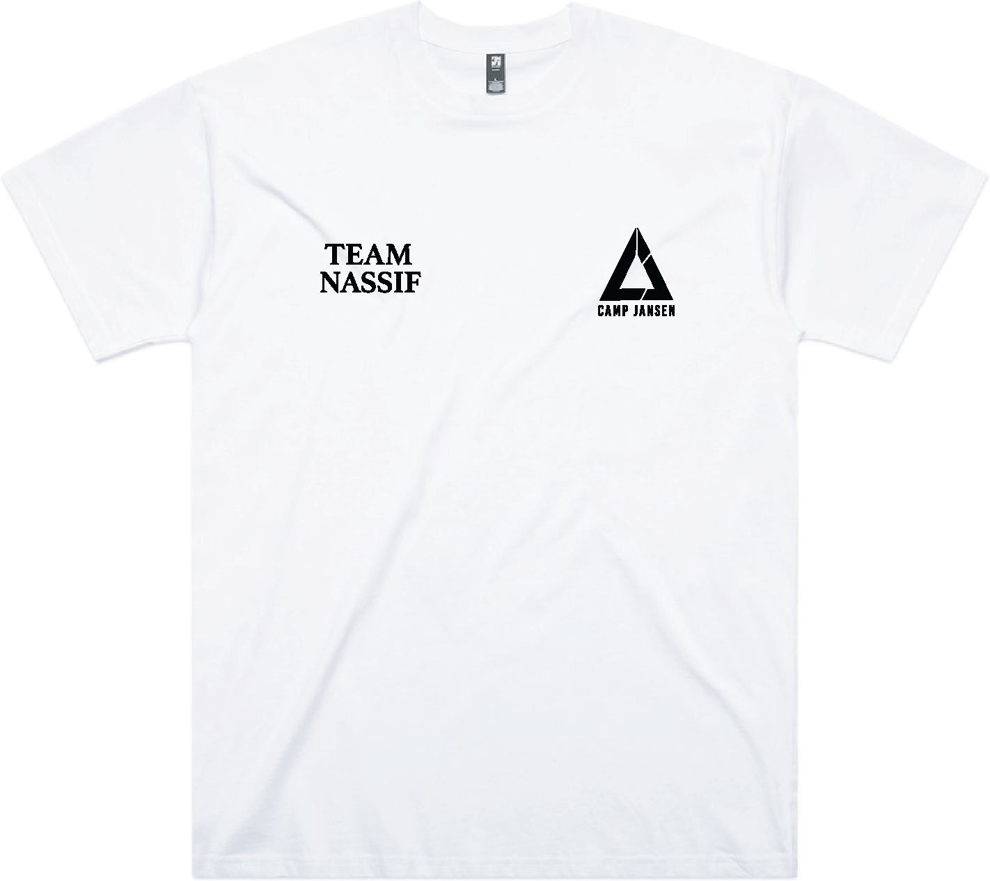 WHITE TEAM NASSIF  DONT MISS TEE
