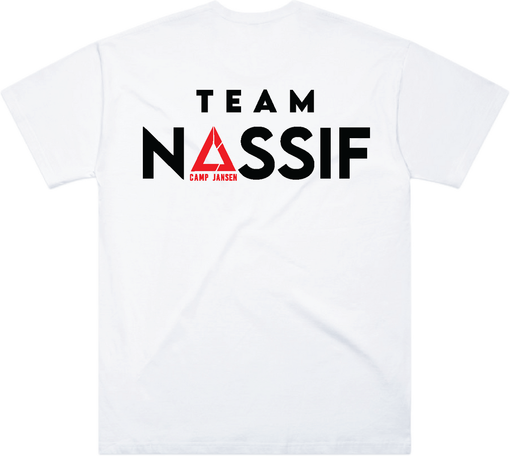 WHITE TEAM NASSIF  TEE