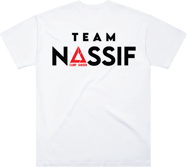 WHITE TEAM NASSIF  TEE